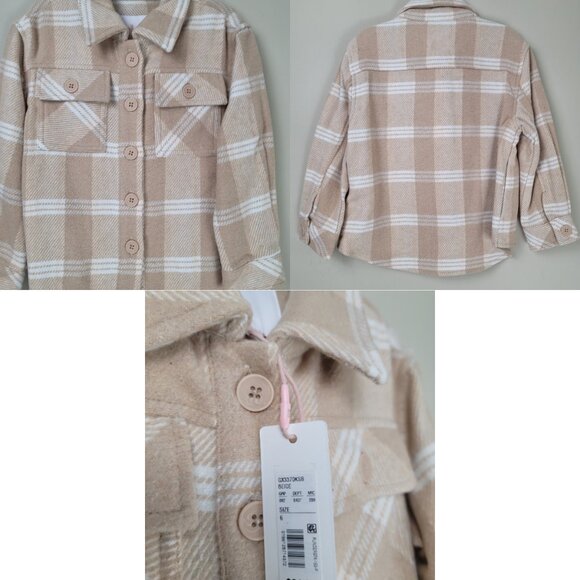 Girls Size 6 Clothing Bundle GB Girls Chelsea Violet Dresses Cardigan Flannel - Picture 3 of 14